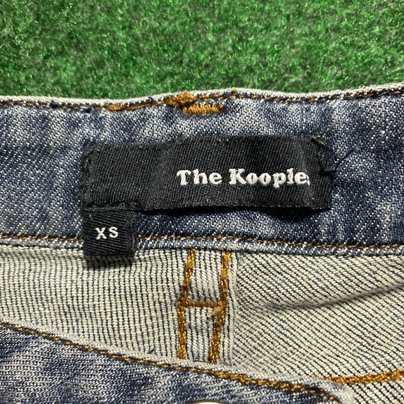 Women’s The KOOPLES Distressed Denim Shorts Mid-wash XS - Picture 4 of 6